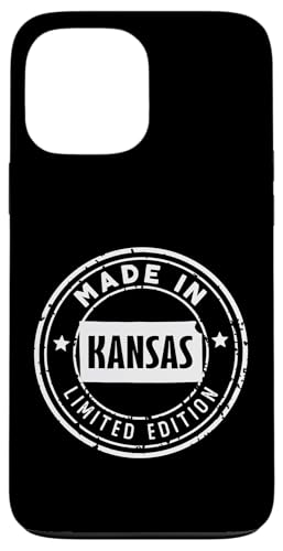 US Pride in limitierter Auflage, hergestellt in Kansas State Hülle für iPhone 13 Pro Max von Made in US Proud American States Badge