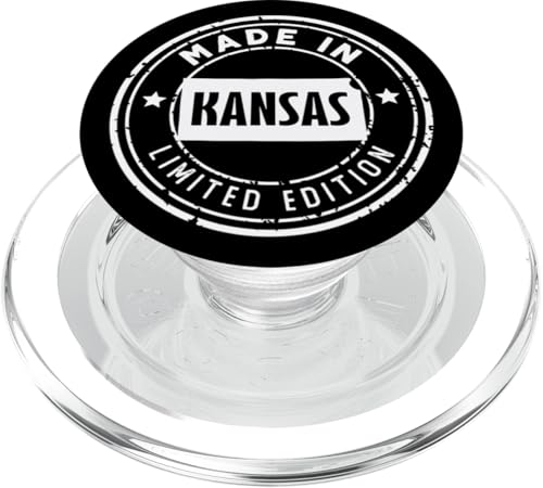 US Pride in limitierter Auflage, hergestellt in Kansas State PopSockets PopGrip für MagSafe US Pride in limitierter Auflage, hergestellt in Kansas State PopSockets PopGrip für MagSafe von Made in US Proud American States Badge