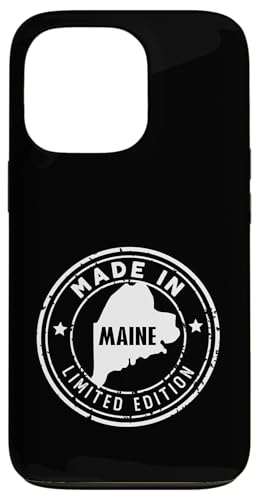 US Pride in limitierter Auflage, hergestellt in Maine State Hülle für iPhone 13 Pro von Made in US Proud American States Badge