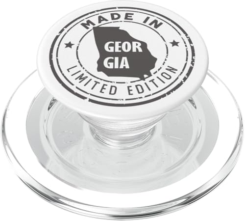 US Pride in limitierter Auflage, im Vintage-Stil, hergestellt in Georgia State PopSockets PopGrip für MagSafe US Pride in limitierter Auflage, im Vintage-Stil, hergestellt in Georgia State PopSockets PopGrip für MagSafe von Made in US Proud American States Badge