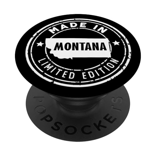 US Pride in limitierter Auflage, im Vintage-Stil, hergestellt in Montana State PopSockets Klebender PopGrip US Pride in limitierter Auflage, im Vintage-Stil, hergestellt in Montana State PopSockets Klebender PopGrip von Made in US Proud American States Badge