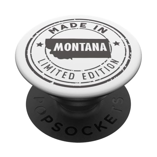 US Pride in limitierter Auflage, im Vintage-Stil, hergestellt in Montana State PopSockets Klebender PopGrip US Pride in limitierter Auflage, im Vintage-Stil, hergestellt in Montana State PopSockets Klebender PopGrip von Made in US Proud American States Badge