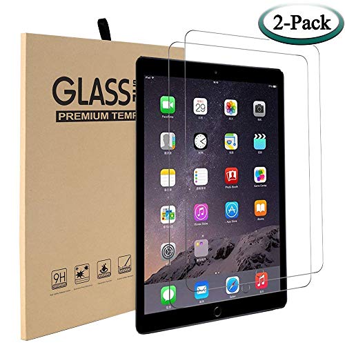 [2 Stück] MadeRy Gehärtetem Glas Schutzfolie für iPad 2018 & 2017 9.7" / iPad Pro 9.7" / iPad Air 2 / iPad Air. (A1893 A1954 A1822 A1823 A1673 A1674 A1675 A1566 A1567 A1474 A1475 A1476) von MadeRy