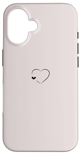 Aesthetic Coffee Heart Sweet Love Minimalistic Hülle für iPhone 16 Aesthetic Coffee Heart Sweet Love Minimalistic Hülle für iPhone 16 von Madeiradesigns