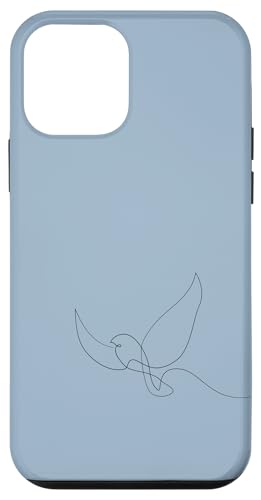Aesthetic Fine Line Art Feminin Bird Hülle für iPhone 12 mini Aesthetic Fine Line Art Feminin Bird Hülle für iPhone 12 mini von Madeiradesigns