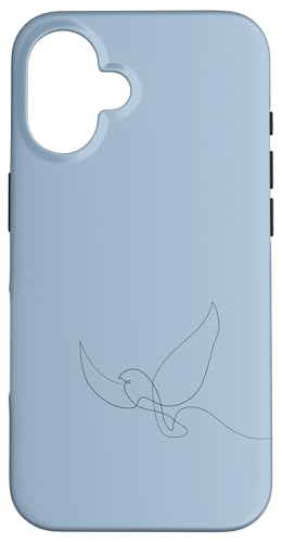 Aesthetic Fine Line Art Feminin Bird Hülle für iPhone 16 Aesthetic Fine Line Art Feminin Bird Hülle für iPhone 16 von Madeiradesigns