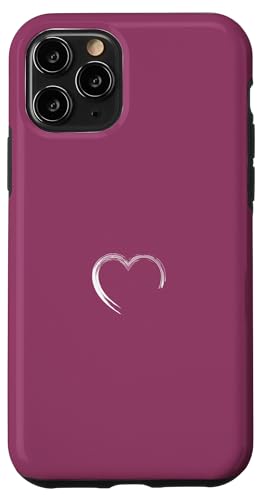 Aesthetic Heart Love Sweet Red Burgundy Hülle für iPhone 11 Pro Aesthetic Heart Love Sweet Red Burgundy Hülle für iPhone 11 Pro von Madeiradesigns