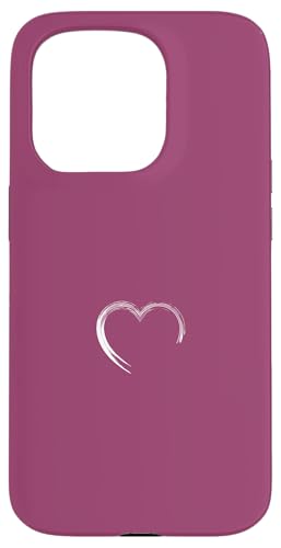 Aesthetic Heart Love Sweet Red Burgundy Hülle für iPhone 15 Pro Aesthetic Heart Love Sweet Red Burgundy Hülle für iPhone 15 Pro von Madeiradesigns