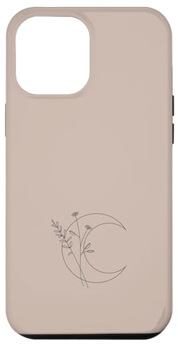 Aesthetic Moon Spiritualität flowers Boho Hülle für iPhone 12 Pro Max Aesthetic Moon Spiritualität flowers Boho Hülle für iPhone 12 Pro Max von Madeiradesigns
