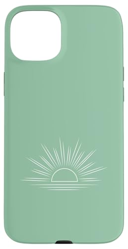 Aesthetic Sunrise Summer Vibe Happiness Sun Sea Love Hülle für iPhone 15 Plus von Madeiradesigns