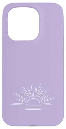 Aesthetic Sunrise Summer Vibe Happiness Sun Sea Love Hülle für iPhone 15 Pro von Madeiradesigns