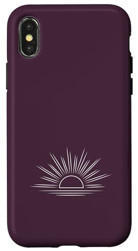 Aesthetic Sunrise Summer Vibe Happiness Sun Sea Love Hülle für iPhone X/XS Aesthetic Sunrise Summer Vibe Happiness Sun Sea Love Hülle für iPhone X/XS von Madeiradesigns