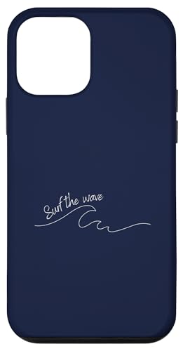 Aesthetic Surf the Wave Wave Ocean Surfer Sport Minimalistic Hülle für iPhone 12 mini Aesthetic Surf the Wave Wave Ocean Surfer Sport Minimalistic Hülle für iPhone 12 mini von Madeiradesigns