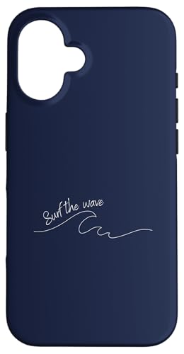 Aesthetic Surf the Wave Wave Ocean Surfer Sport Minimalistic Hülle für iPhone 16 Aesthetic Surf the Wave Wave Ocean Surfer Sport Minimalistic Hülle für iPhone 16 von Madeiradesigns