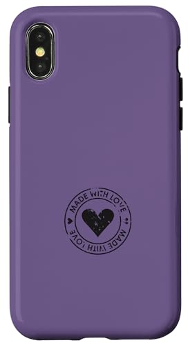 Aesthetic handmade with love Sun Love Heart Hülle für iPhone X/XS Aesthetic handmade with love Sun Love Heart Hülle für iPhone X/XS von Madeiradesigns