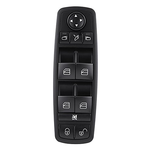 Auto Fensterheber Schalter, Power Master Fensterheber Schalter für W169 A-Klasse W245 B-Klasse 1698206710 von Madezz