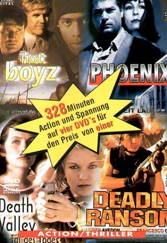 4 x Action (Hot Boyz - Phoenix - Death Valley - Deadly Ransom) [4 DVDs] von Madison Film Gmbh