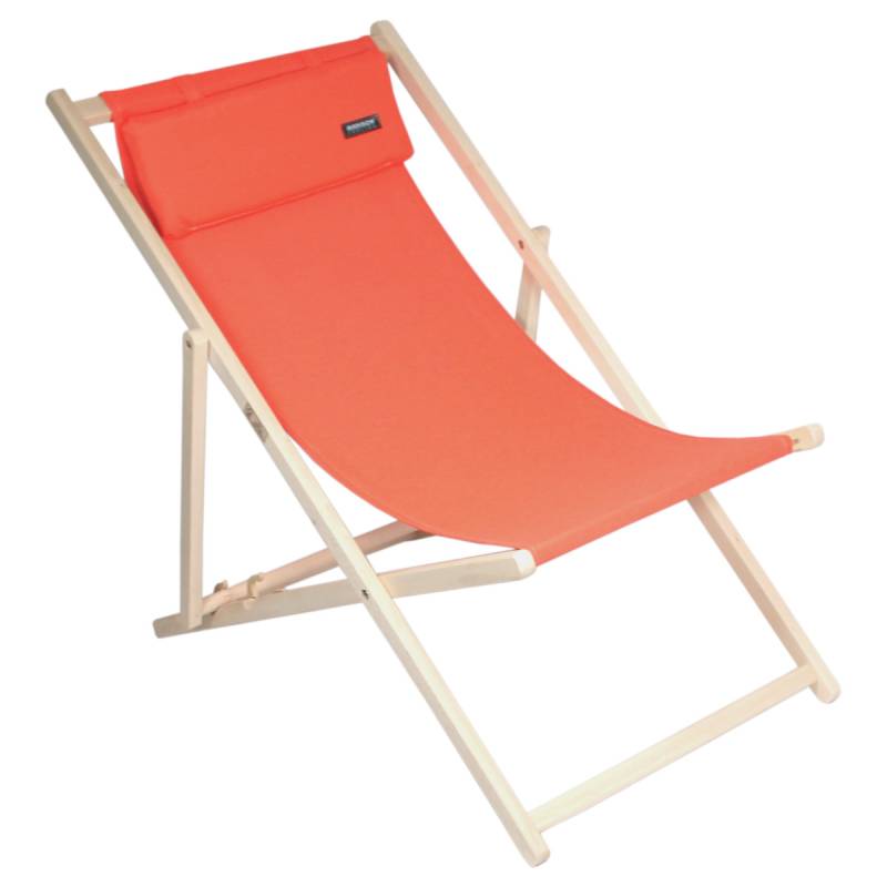 Madison Panama Camelia Orange Rot Strandstuhl Klappstuhl Klappliege Liege Stuhl von Madison