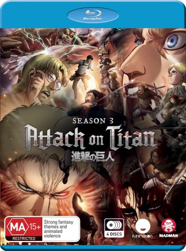Attack on Titan: Season 3 [Region B] [Blu-ray] von Madman