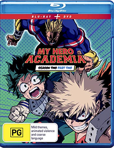 My Hero Academia: Season 2 - Part 2 Blu-ray + DVD Anime NON-USA Format Region B Import - Australia [4 Discs] [Region B] [Blu-ray] von Madman