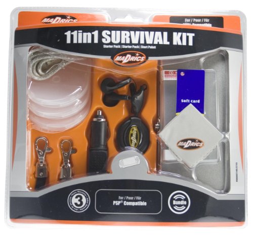 PSP - 11 in 1 Survival Kit Schwarz von Madrics