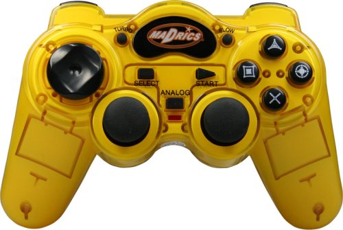 Playstation 2 - Happy Pico Pad Neu!!! Lemon-Yellow von Madrics