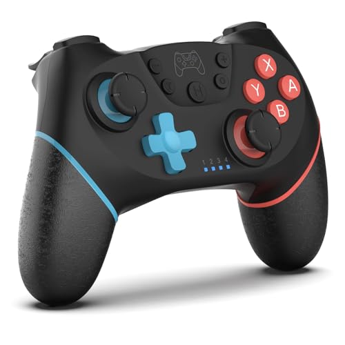 Wireless Controller für Switch, Maegoo Bluetooth Wireless Switch Pro Controller Gamepad Joypad Joystick Unterstützt Sensor 6 Gyro Axis, Turbo und Dual Motor Vibration von Maegoo