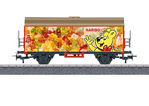 Märklin 44251 – Modelleisenbahn "HARIBO" Kühlwagen – Lebensechte Details – Lizenziertes Design – Spur H0 – Ideal für Modellbahnen – für Kinder ab 6 Jahre von Märklin start up