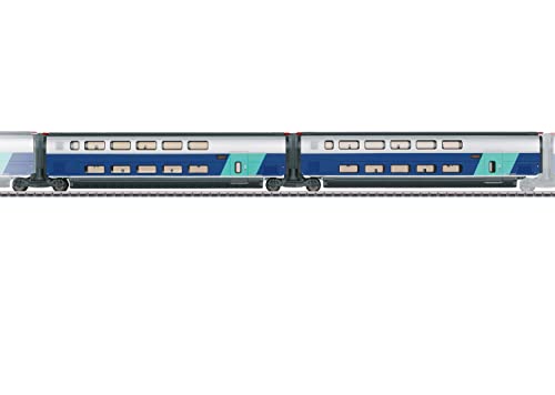 Märklin 043433 Ergänzungswagen-Set 2 zum TGV Euroduplex der SNCF Set 2 von Märklin