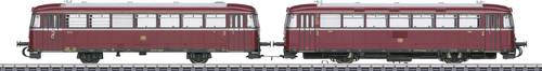 Märklin 39978 H0 Triebwagen VT 98.9 mit Steuerwagen VS 98 der DB Triebwagen V 98.9 mit Steuerwagen von Märklin