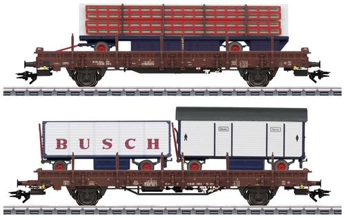 Märklin 45042 H0 2er-Set Güterwagen Zirkus Busch der DR von Märklin