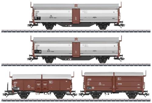 Märklin 47301 H0 4er-Set Schiebedachwagen Tbes der DB Märklin 47301 H0 4er-Set Schiebedachwagen Tbes der DB von Märklin