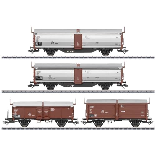 Märklin 47301 H0 4er-Set Schiebedachwagen Tbes der DB von Märklin