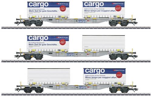 Märklin 47463 H0 3er-Set Containerwagen der SBB von Märklin