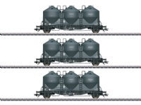 Märklin 48264, Silo-Containerwagen-Set, vormontiert, HO (1:87), Kds 67, beliebiges Geschlecht, 3 Stück von Märklin