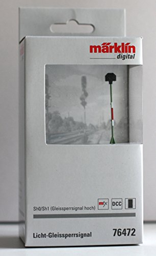 Märklin 76472 H0 Lichtsignal Hoch Gleissperrsignal Fertigmodell DB von Märklin