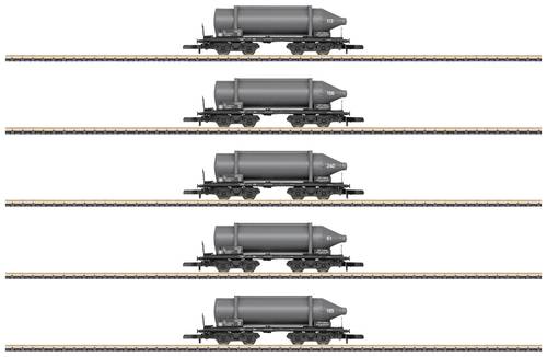 Märklin 82092 Z 5er-Set Carbid-Flaschenwagen der SKW Trostberg AG von Märklin