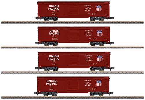 Märklin 82497 Z 4er-Set Box-Car der Union Pacific von Märklin