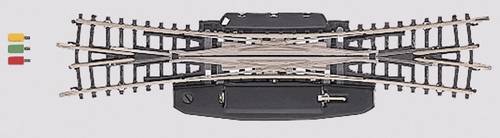 Märklin 8560 Z miniclub Gleis Kreuzungsweiche, doppelt 112.8mm 13° 323mm 1St. von Märklin