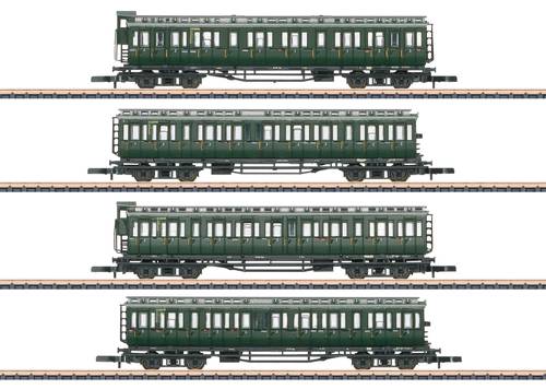 Märklin 87565 Z 4er-Set Reisezugwagen der DB von Märklin