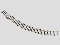 Märklin Gebogenes Gleis, 15 Jahr(e), Schwarz, Gelb von Märklin