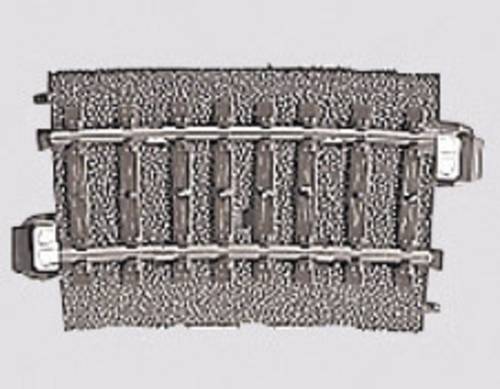 Märklin H0 C-Gleis (mit Bettung) 24207 Gebogenes Gleis von Märklin