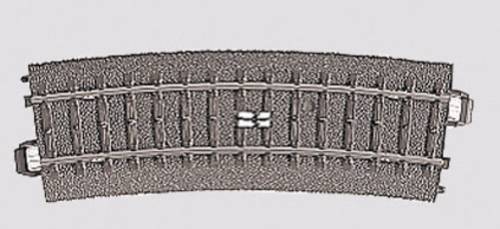 Märklin H0 C-Gleis (mit Bettung) 24294 Schaltgleis, gebogen von Märklin