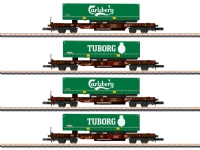 Märklin Taschenwagen-Set, Z (1:220), 15 Jahr(e), 4 Stück(e) von Märklin
