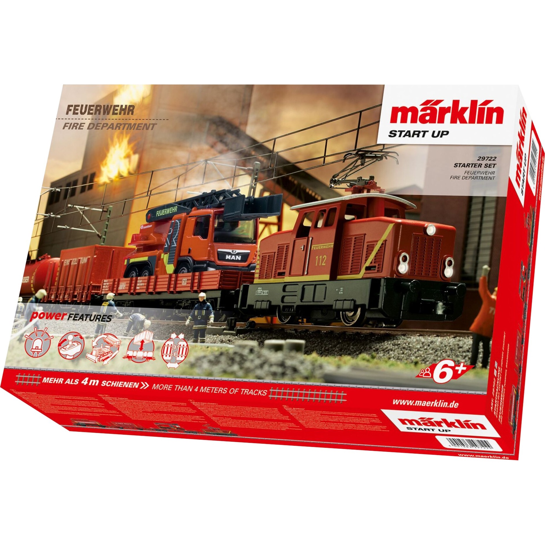 Start up - Startpackung Feuerwehr, Modelleisenbahn Start up - Startpackung Feuerwehr, Modelleisenbahn von Märklin