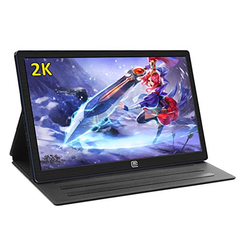 Magedok 13.3 Zoll Tragbarer Monitor 2K HDR Tragbares Display IPS Panel Mini HDMI/USB C Gaming Monitor mit Schutzhülle Magedok 13.3 Zoll Tragbarer Monitor 2K HDR Tragbares Display IPS Panel Mini HDMI/USB C Gaming Monitor mit Schutzhülle von Magedok
