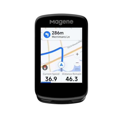 Magene C606 Touchscreen GPS Fahrradcomputer Navigation WiFi Bluetooth Datenübertragung Indoor-Training 2,8' anpassbarer Bildschirm von Magene