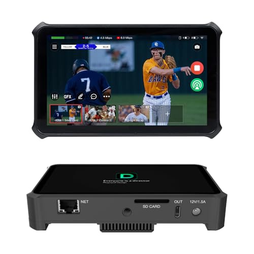 Magewell Director Mini - Universal HDMI Encoder für Live-Streaming, Remote Beitrag und AV over IP - 1-Kanal HDMI mit Loop-through, Line-in/out - RTMP/RTSP/SRT/NDI|HX - Schwarz Magewell Director Mini - Universal HDMI Encoder für Live-Streaming, Remote Beitrag und AV over IP - 1-Kanal HDMI mit Loop-through, Line-in/out - RTMP/RTSP/SRT/NDI|HX - Schwarz von Magewell