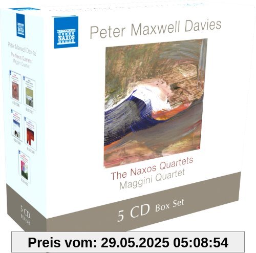 DAVIES: The Naxos Quartets (5 CD Box-Set) von Maggini Quartet