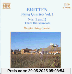 Werke für Streichquartett Vol. 1 Werke für Streichquartett Vol. 1 von Maggini Quartet